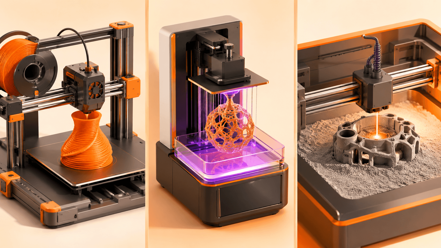 FDM, Reçine ve SLS: 3D Baskı Teknolojileri Karşılaştırması